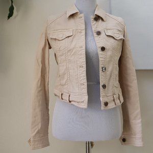 SANCTUARY DENIM JACKET ROSE DUST SIZE XS